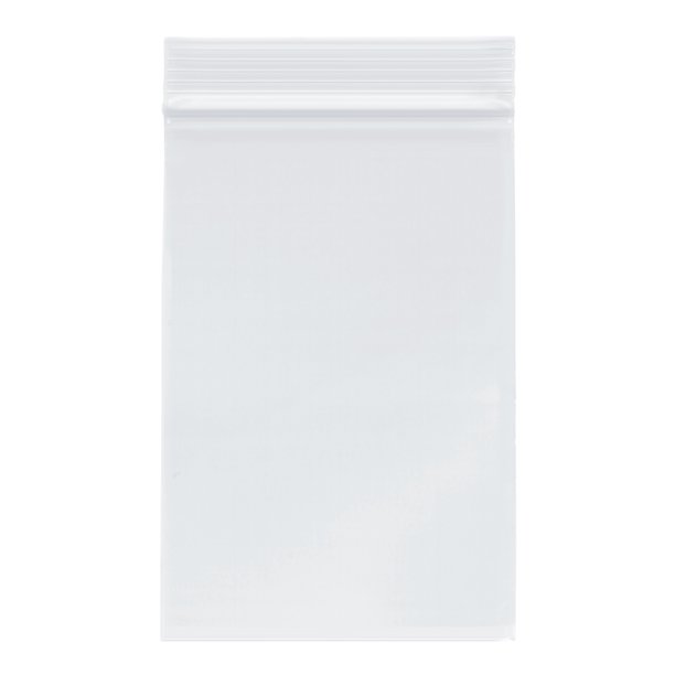 1.5 x 2 Clear Zip Grip Bags - Soiled Linen Bags