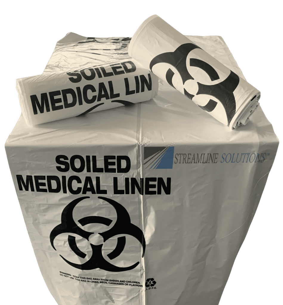 29 x 43 Biohazard Soiled Linen Bag Soiled Linen Bags