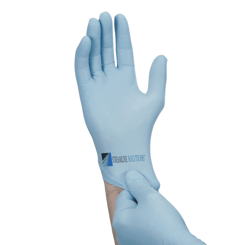 Medium Nitrile Gloves Soiled Linen Bags