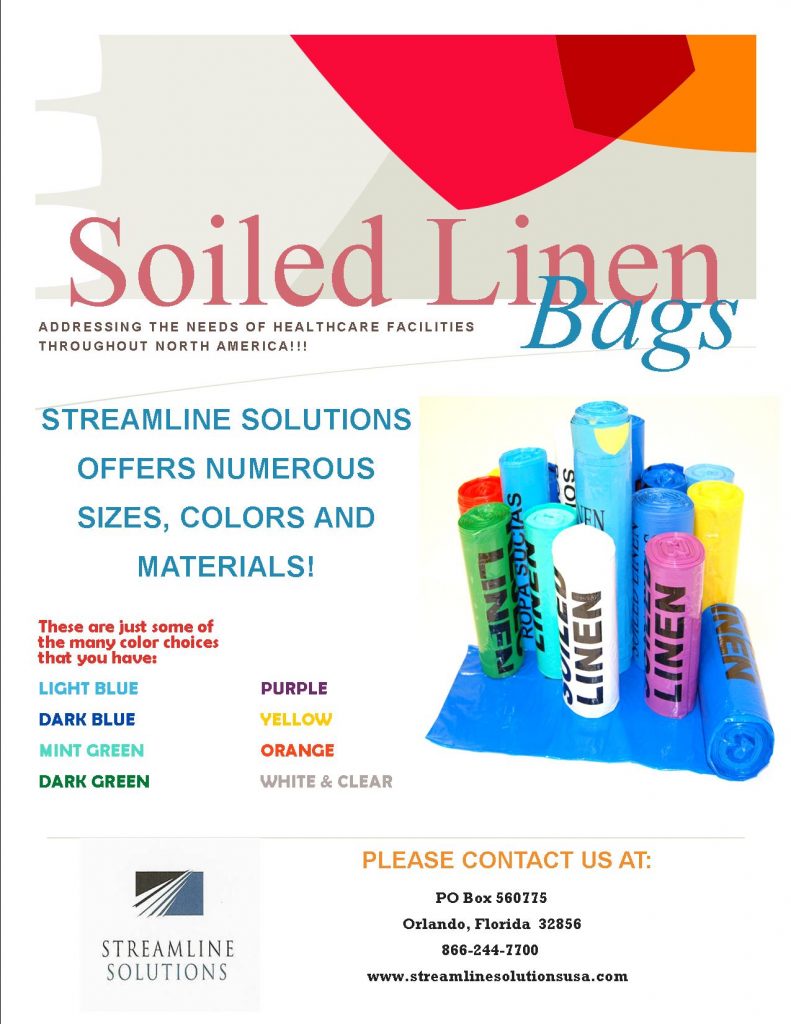 Brochure Soiled Linen Bags
