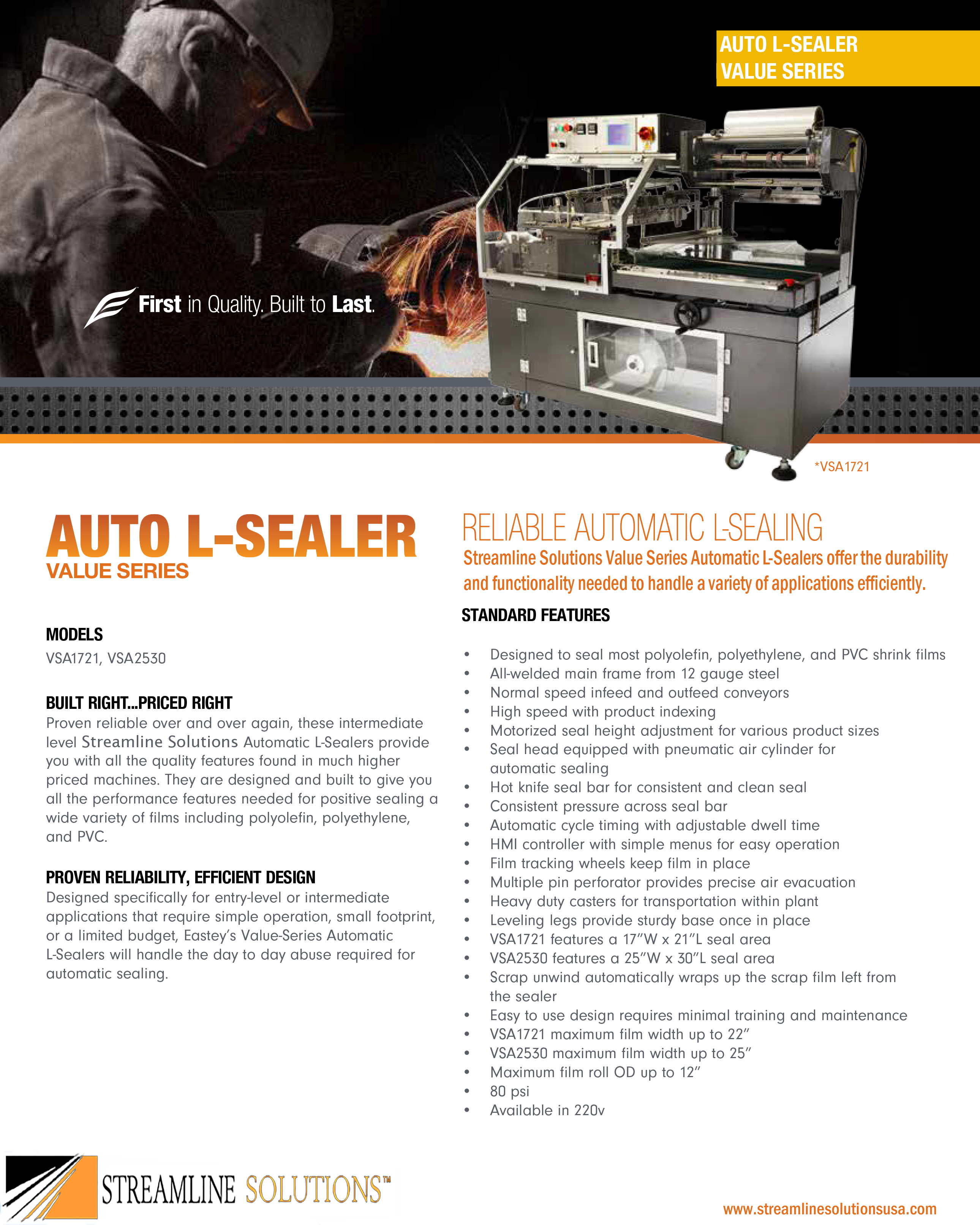 Auto Series L Bar Sealer Soiled Linen Bags