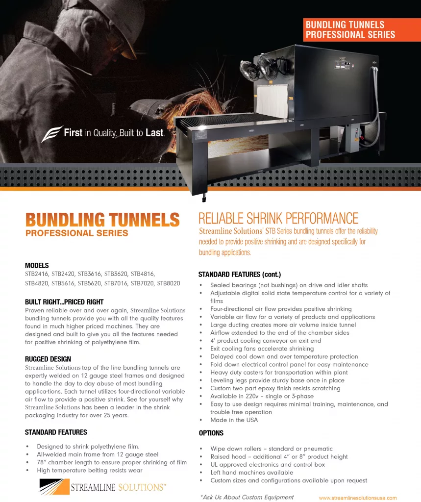Bundling Tunnels Professional Series-1
