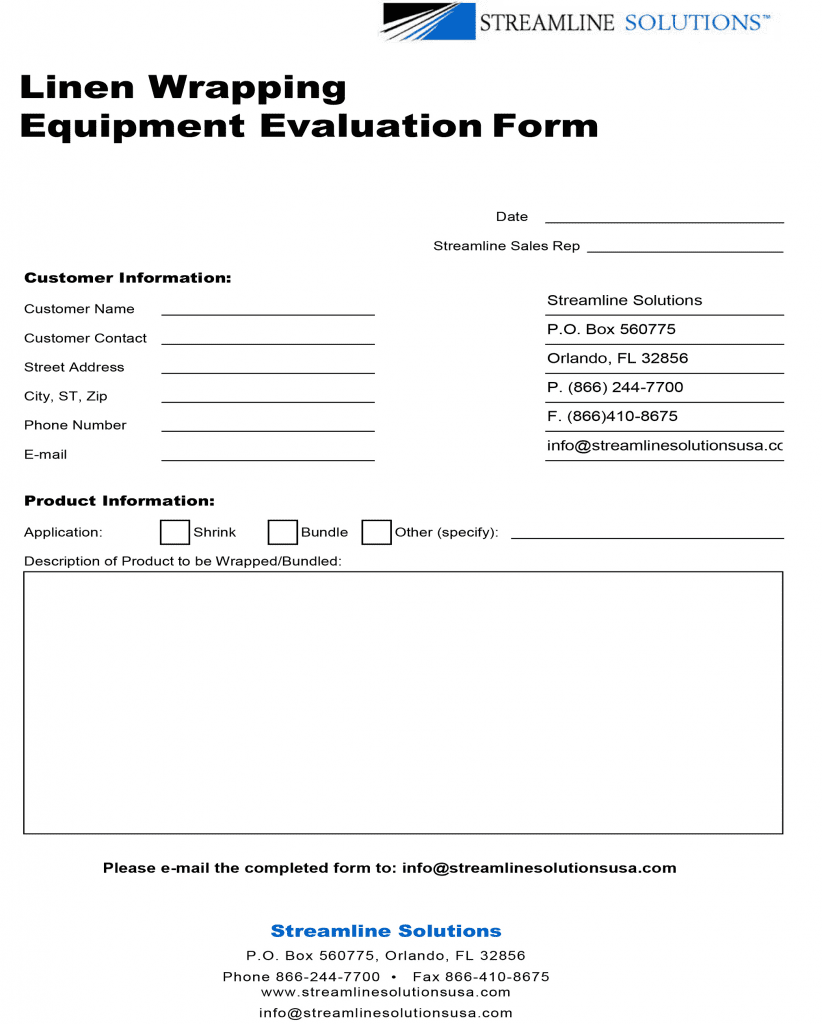 Equipment Evaluation Web