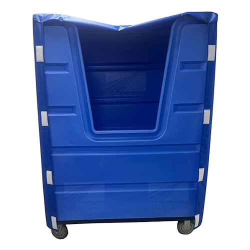 48" x 29" x 60" Royal Blue Cart Cover - Image 3